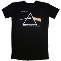 pink floyd camiseta manga larga dark side of the on courier para mujer