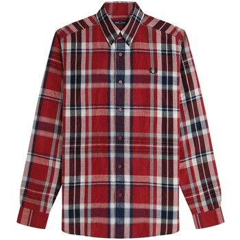 Fred Perry Camisa manga larga Fp Madras Check Shirt para hombre
