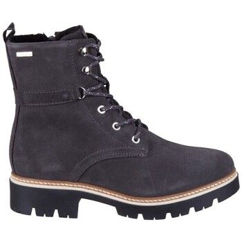 Tamaris Botines Anthracite Materilmix Aus Leder Und Sythetik para mujer