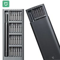 juego de destornilladores de uso diario mijia original 24 puntas magneticas de precision caja de aluminio juego de destornilladores para bricolaje para xiaomi