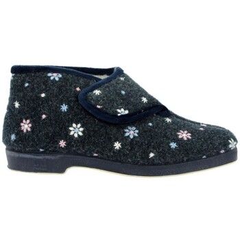 Doctor Cutillas Pantuflas Zapatilla de casa tipo bota - Lana para mujer