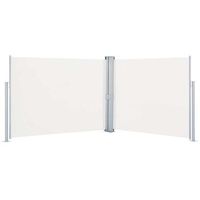 toldo lateral retractil color crema 170x1000 cm vidaxl