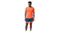 maillot de manga corta brooks high point rojo para hombre
