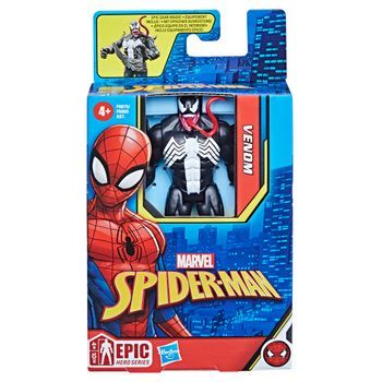 Marvel Spider-man - Epic Hero Series - Veneno - Figura - Spiderman  - 4 Años+