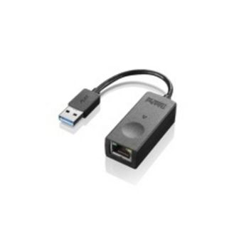 Tarjeta de Red Lenovo 4X90S91830 USB 3.2 Gen 1 Ethernet 1000 Mbit/s Negra