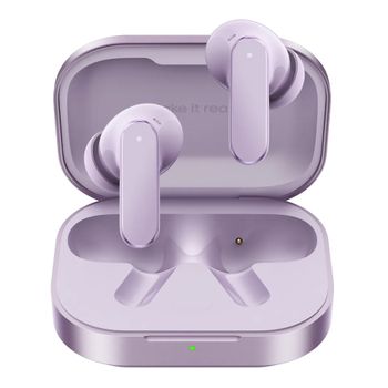 realme buds Air 8 Bluetooth earthone, 55db canceló de ruido, ip55,58 hours of playback, con Al asistente
