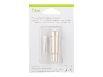 Accesorio para Plotter - Cricut Explore/Maker Premium Fine-Point Blade with Housing, Bronce