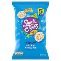 quaker snack a jacks salt  vinegar 5 pack