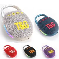 tg tg447 altavoz bluetooth portatil 53 altavoz inalambrico subwoofer controladores de 45 mm tws 1200mah luz led soport