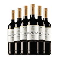 senorio de villarrica vino tinto rioja crianza 75 cl 145 vol pack de 6 unidades