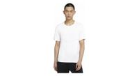 camiseta nike dri fit rise 365 manga corta blanco