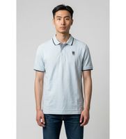 blauer para hombre 26sblut02288 polo damon azul l casual algodon manga corta