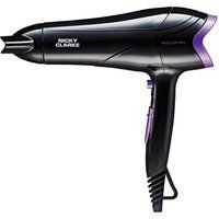 frizz control nhd177 hair dryer - black  purple black