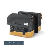 bolsas bicicleta recicladas urban proof 40l gris amarillo