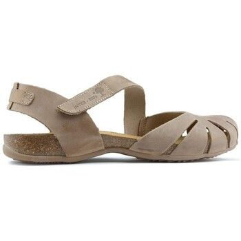 Interbios Sandalias 4456 beig para mujer