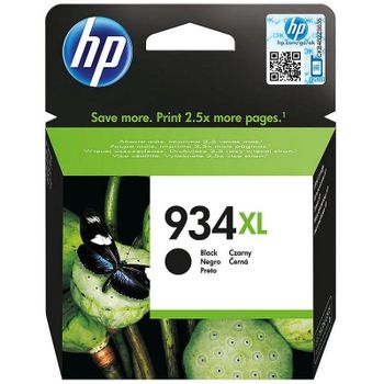 HP 934XL Cartucho Tinta Alta Capacidad Original Negro