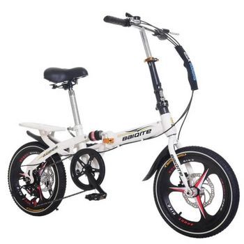 Bicicleta Plegable Con Ruedas De 32