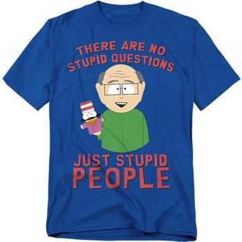 South Park Camiseta No Stupid Questions para mujer