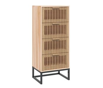 Vidaxl aparador alto madera contrachapada 40x30x95 cm