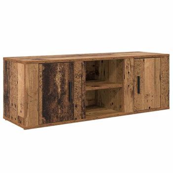 Gabinete De Tv 100 X 31,5 X 35 Cm Madera Vieja Vidaxl