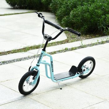 Patinete Infantil De +5 Años Con Manillar Ajustable En Altura Homcom