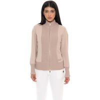 leone 1947 chaqueta de punto woman full zip high collar warm touch para mujer