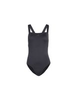 banador de natacion adidas padded iconisea premium x-back mujer negroblanco
