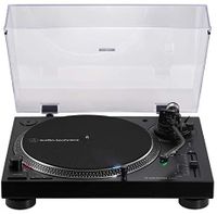 audio-technica at-lp120xbt-usb tocadisco tocadiscos de traccion directa negro manual