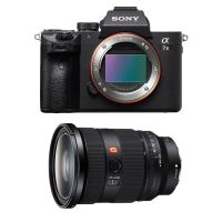 camara mirrorless sony alpha 7 iii 24mp 4k sensor full-frame usb-c wifi bluetooth  objetivo fe 24-70mm f28 gm ii