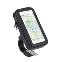 soporte para movil impermeable con funda facil instalacion hasta 63