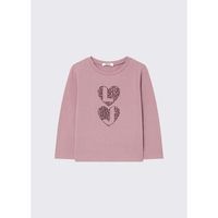 liu jo tops y camisetas t-shirt a mangas largas con estampado para nina