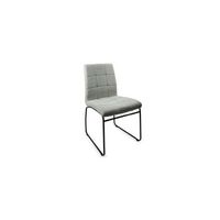 pack de 2 sillas lara en beige o gris 85 cm alto 48 cm ancho 52 cm fondo  color - beige
