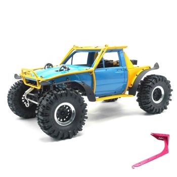D1RC RCRFC Carroza del Bosque lluvioso 1/10 Coche RC Crуrawler Estantería de Tubos de Aleación Especificación de Compete