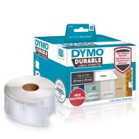dymo lw 2x rollo de 850 etiquetas industriales 25x25mm blanco