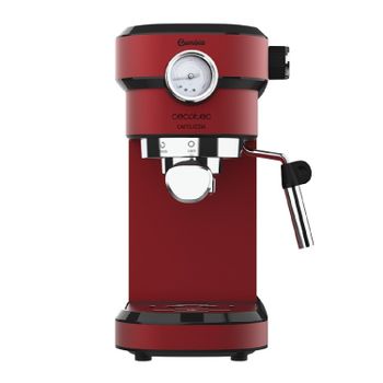 Cecotec Cafetera Express con Manómetro Cafelizzia 790 Shiny Pro. Brazo con Doble Salida y Dos filtros, 20bares de Presión