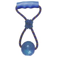 kong squeezz ball with handle - large - approx 325cm