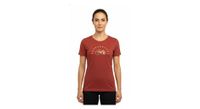 camiseta de manga corta rubb r randonneuse rose femme