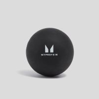 pelota de masaje de myprotein - negro