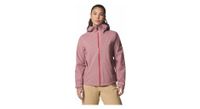 chaqueta impermeable columbia ampli dry ii purple para mujer