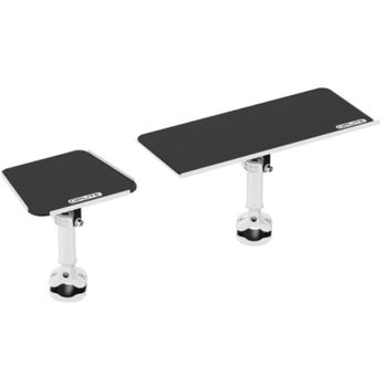 Bandeja para teclado y ratón Oplite R8 Blanca acero ajustable independiente