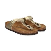 birkenstock sandalias planas mujer - dorado talla 39