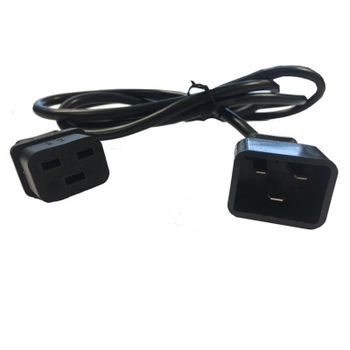 Cable de alimentación LANBERG IEC320 C19 a C20 1,8 m 16A negro