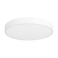 plafon de techo exterior led luz neutra 4000k acero blanco 60cm