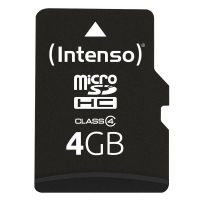 tarjeta de memoria intenso 3403450 microsdhc 4 gb clase 4 resistente