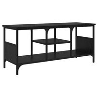 mueble de tv  mueble de salon  gabinete de tv roble negro 100 x 35 x 45 cm