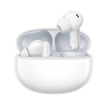 Auriculares Realme TechLife Buds inalámbricos Bluetooth con Cancelación de Ruido IA, batería 36 h, blancos