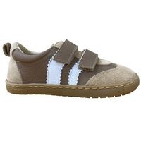 blanditos zapatillas delfin autoadherente marron para nina