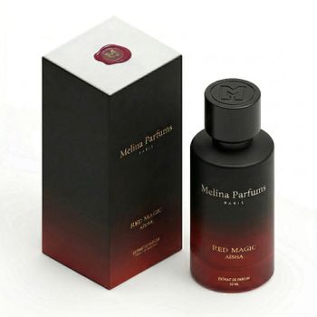 M Melina Parfums PARIS - Red Magic Aisha Perfumes unisex 50 ml Negro unisex