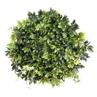 estera vegetal  de pared  jardin vertical leafluxe wall 2 50x50 cm verde hjh living