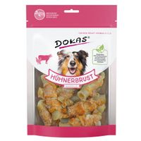 dokas chicken breast chew wrap - economy pack 2 x 250g